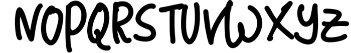 Wallabys Junior - A Handwritten Font Font UPPERCASE