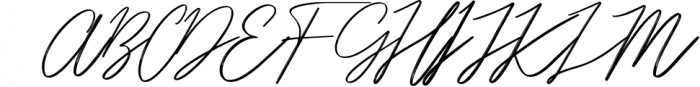 Wally Smith Signature Brush Font Font UPPERCASE