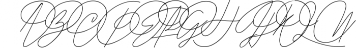 Walrus Typeface Signature 1 Font UPPERCASE