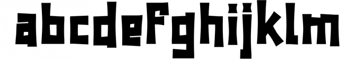 Wanaki Font LOWERCASE