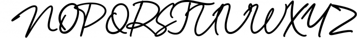 Wardah | Signature Font 1 Font UPPERCASE