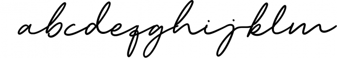 Wardah | Signature Font 1 Font LOWERCASE