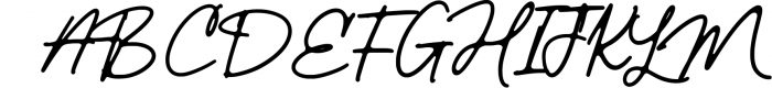 Wardah | Signature Font Font UPPERCASE
