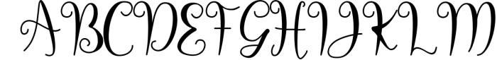 Warilah - Modern Calligraphy Font UPPERCASE