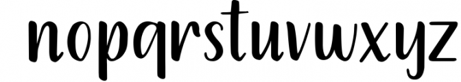 Warmheart Serif Font LOWERCASE