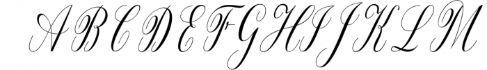 Warton - Elegant Calligraphy font Font UPPERCASE