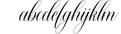Warton - Elegant Calligraphy font Font LOWERCASE