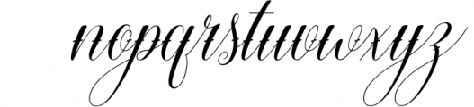 Warton - Elegant Calligraphy font Font LOWERCASE