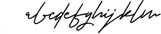 Warwicks Fancy Signature Font 1 Font LOWERCASE