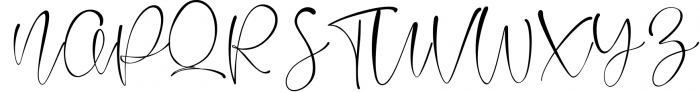 Watercoral // Natural Script Font Font UPPERCASE