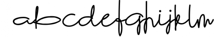 Watterline-Elegant Signature Font Font LOWERCASE