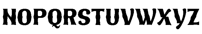 WAKCAHOtrial Regular Font UPPERCASE