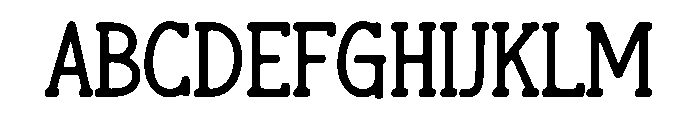 WANDERER Font UPPERCASE
