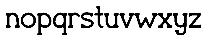 WANDERER Font LOWERCASE
