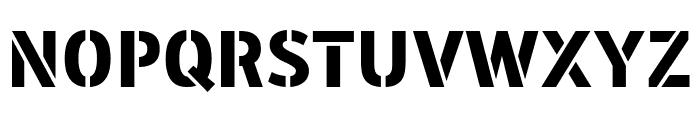 WARFIELD Bold Font UPPERCASE