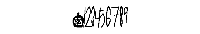WaXMELl AmOTS Font OTHER CHARS