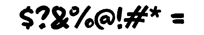 Waagon Font OTHER CHARS