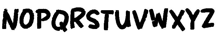 Waagon Font UPPERCASE