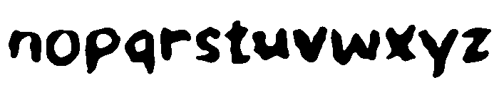Waakwa Font LOWERCASE