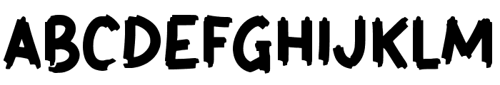 Wablo Font UPPERCASE