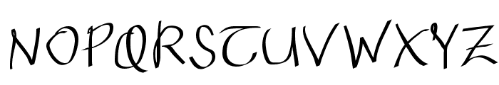 Wacomian-Regular Font UPPERCASE