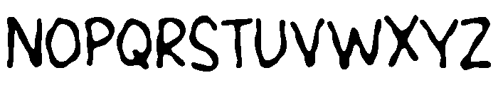 Wadaron Font UPPERCASE