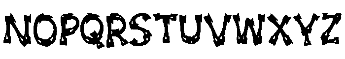 Wadoh Font UPPERCASE