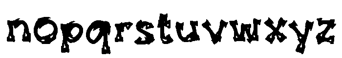 Wadoh Font LOWERCASE