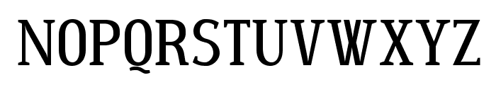 Wagashi Serif Font UPPERCASE
