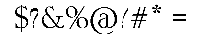 Wahyucakra Font OTHER CHARS