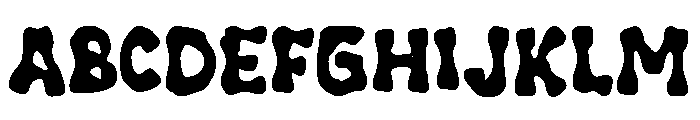 Wajan Font UPPERCASE