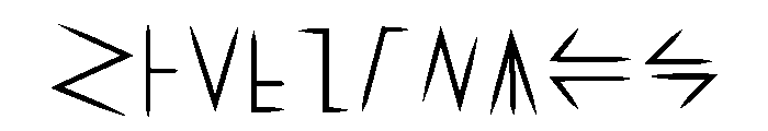 Wakanda Forever Regular Font OTHER CHARS