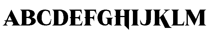 Wakinda Regular Font UPPERCASE