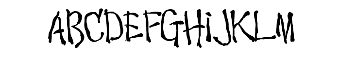 Waking the Witch Font UPPERCASE