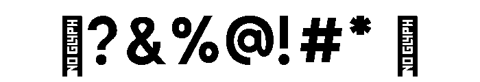 Walby Bold Font OTHER CHARS