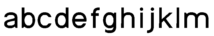 Walby Regular FONT