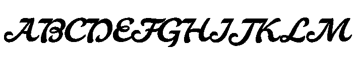 Walecriture Font UPPERCASE