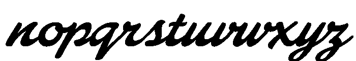 Walecriture Font LOWERCASE
