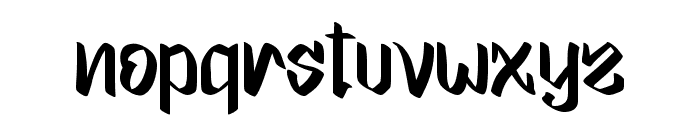 Walker - Personal Use Font LOWERCASE