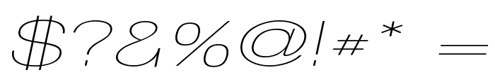 Walkway Oblique Expand  Font OTHER CHARS