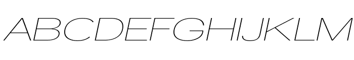 Walkway Oblique Expand  Font UPPERCASE