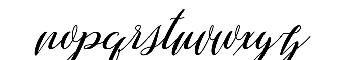 Wallaby Free Font LOWERCASE