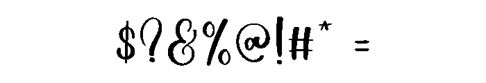 Wallet Font OTHER CHARS
