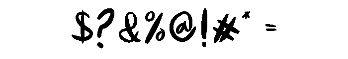 Wallhynd Font OTHER CHARS