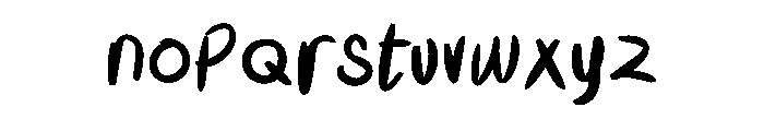 Wallhynd Font LOWERCASE