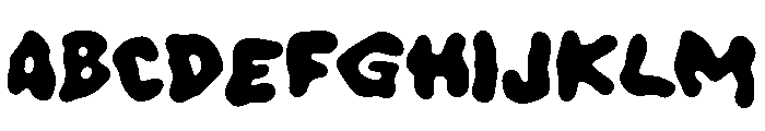 Waloh Font UPPERCASE