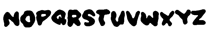 Waloh Font UPPERCASE