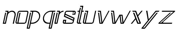 Walterson Italic Font LOWERCASE