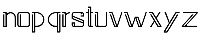 Walterson Font LOWERCASE