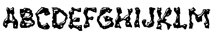 Wancine Font UPPERCASE